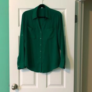 EXPRESS || Original Fit Portofino Shirt Size L